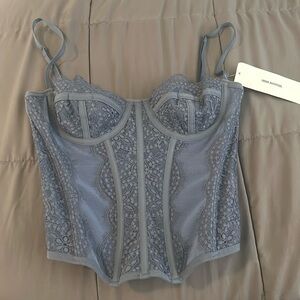 small out from under urban outfitters corset!